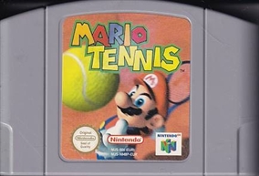 Mario Tennis - Cartridge - Nintendo 64 spil (A Grade) (Genbrug)